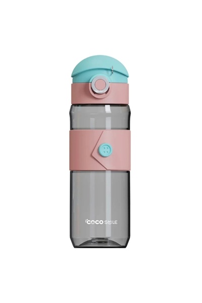 CocoSmile VAGONLİFE TRITAN MATARA CS0004 580ML  PEMBE-MAVİ