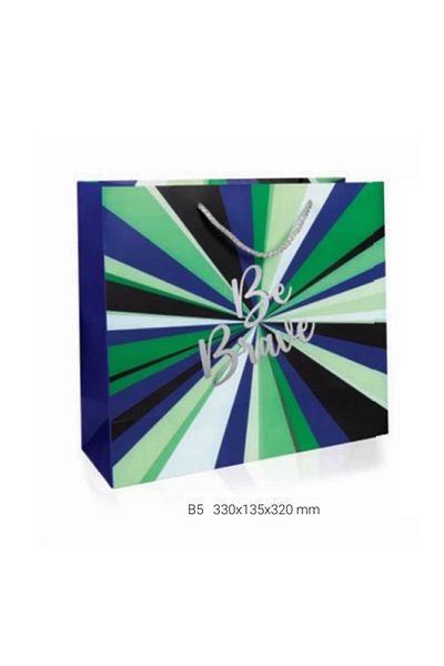 Gıpta GIPTA B5 GLINT DARK - Cardboard Bag with Gift BG1656