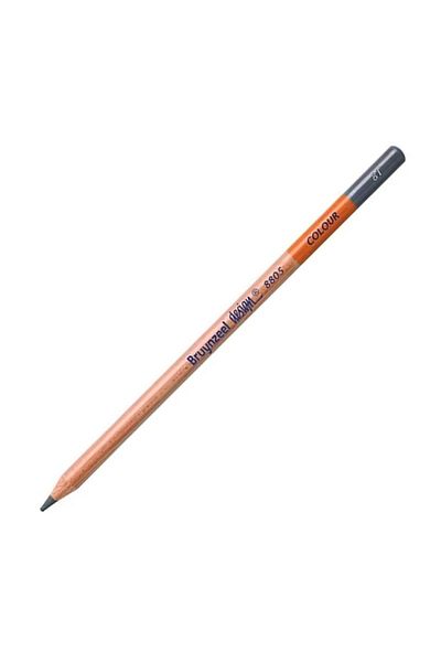 Bruynzeel Desıng Color Dry Crayons - Mid Brown Gray - B880581K