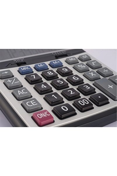 KRAF 12 Hane Masa Üstü Hesap Makinesi Hm-155