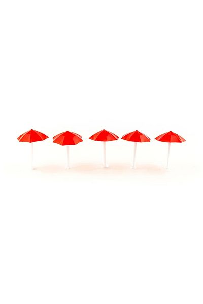 Jordania Model Je04-mt100kr Umbrella Red 1/100