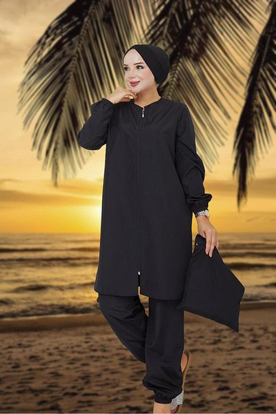 DLC Tekstil Σετ μαγιό Hijab 2 τεμαχίων - Δώρο καπό