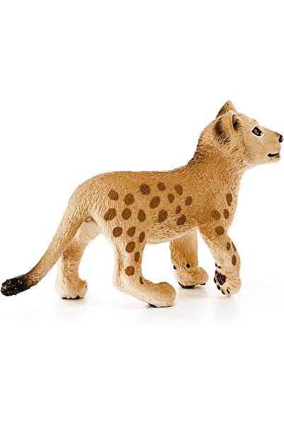 SCHLEICH Lion Cub Figure, Brown