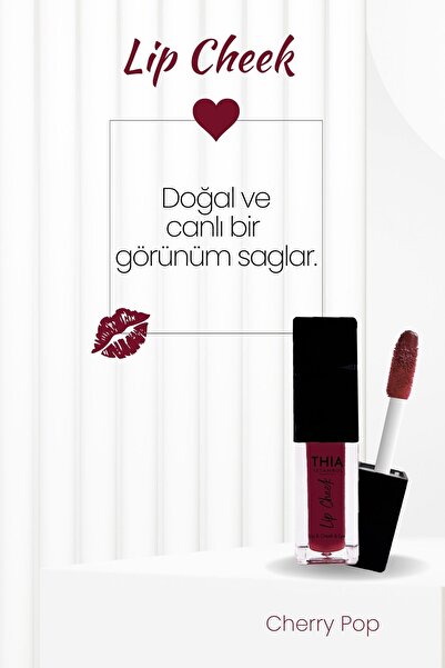 THIA İstanbul Lip Cheek L02 Cherry Pop