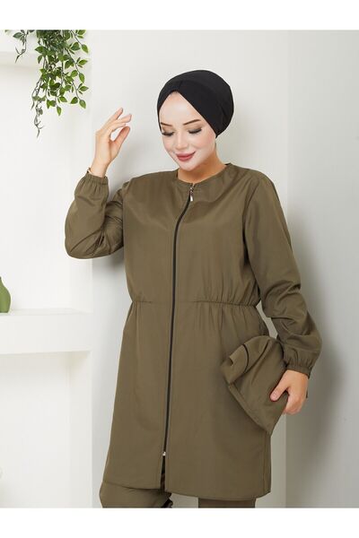 DLC Tekstil Σετ μαγιό Hijab 2 τεμαχίων με ελαστική μέση