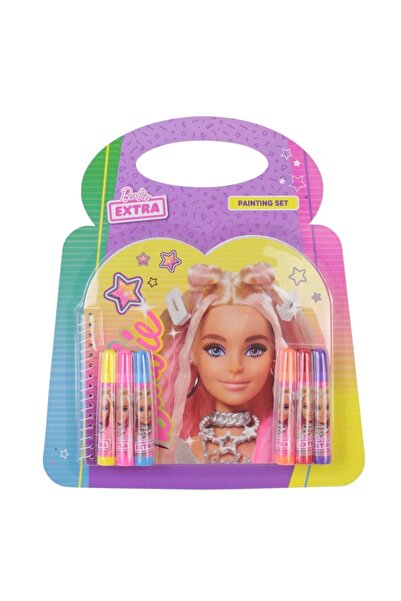 Barbie CEM BARBIE B-0200 BOYAMA SETİ 7 PARÇA