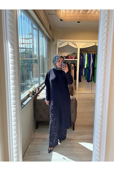 Invee 6944 سترة تريكو بفتحة بلوم