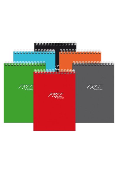 KESKİN COLOR KESKİN FREE OFFICE BLOKNOT A5 SPİRALLİ BLOKNOT 80 YP. 145103 - Ç...