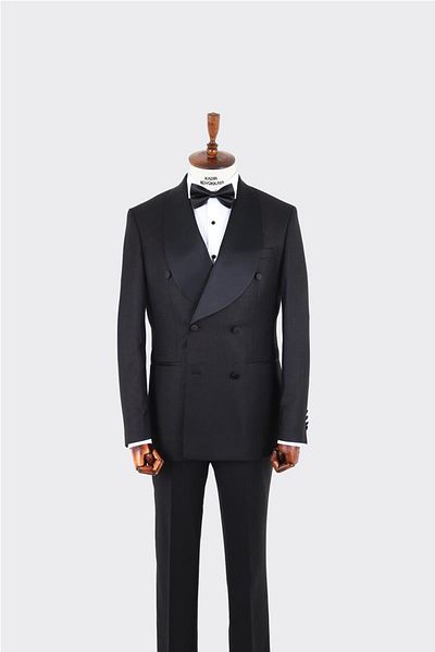 Kadir Büyükkaya Double Breasted Men's Tuxedo-Kaw1712S