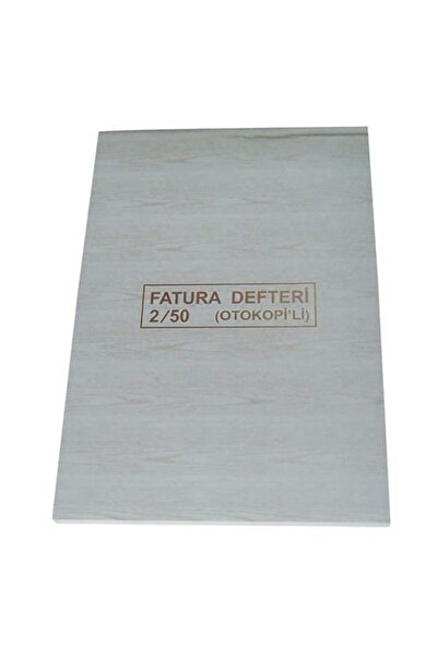Dilman FATURA DEFTERİ OTOKOPİLİ 2*50