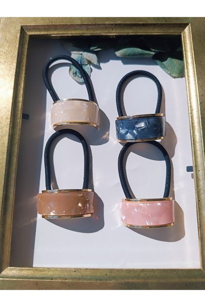 VOBEEYKU Color option metal detailed rubber buckle