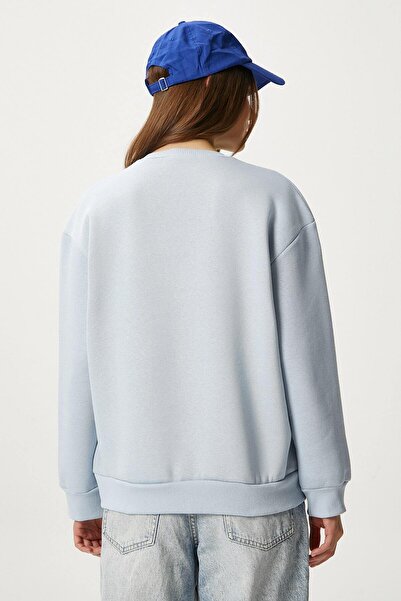 Ritnice Rochie de damă Hanorac albastru brodat