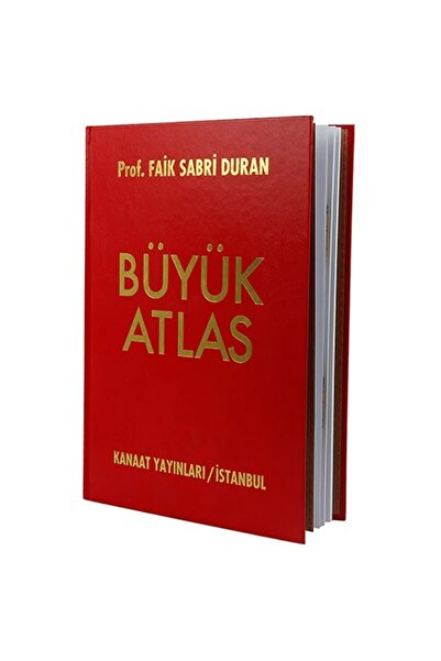 Kanaat Yayınları Kanaat Büyük Atlas Ciltli