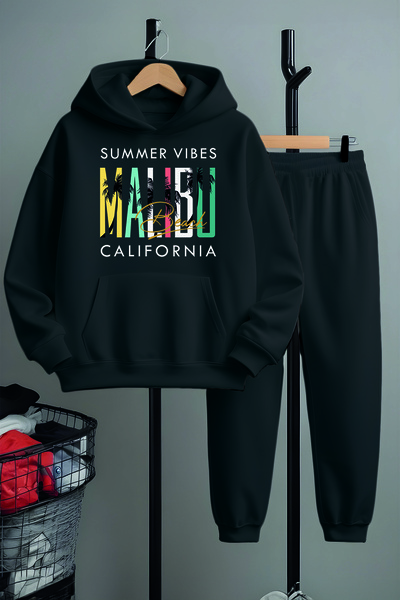 MYADA Літній комплект спортивного одягу з принтом Summer Vıbes Calıfornıa 22482
