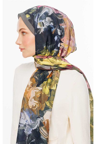 VALORSCARF Sofia Pattern Cotton Silk Swall