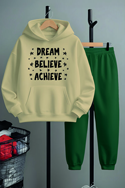 MYADA Dream Believe Achieve Štampano Trenerka set - Specijalni dizajn 22437-4