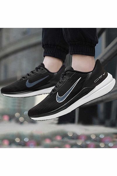 Nike Air Winflo Men's Walking Running Shoes Dd6203-001-black-byz