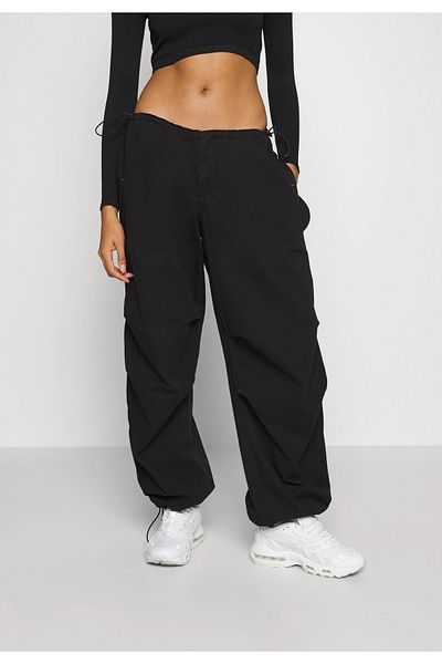 september island Black Oversize Trousers