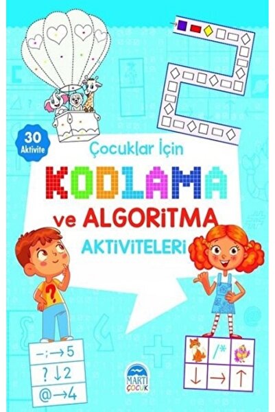 Martı Yayınları Çocuklar Için Kodlama Ve Algoritma Aktiviteleri - Mavi