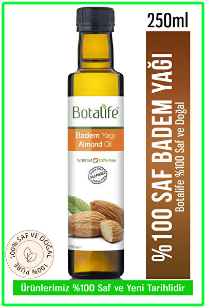 Botalife Saf Badem Yağı 250ml - %100 Saf ve Doğal