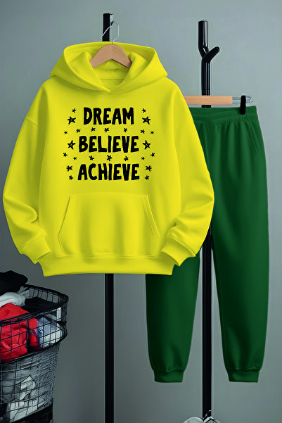 MYADA Dream Believe Achieve Štampano Trenerka set - Specijalni dizajn 22437-4
