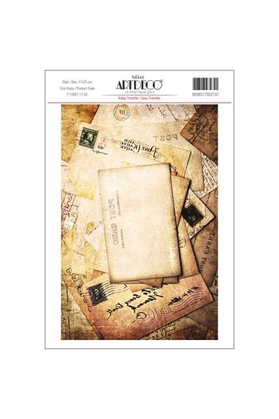Artdeco Easy Transfer 17x25cm Pattern No:35