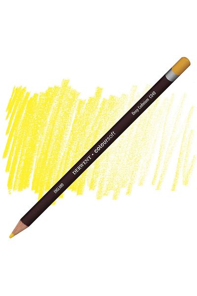 Derwent Coloursoft - Soft Curry Pen - Deep Cadmium C040