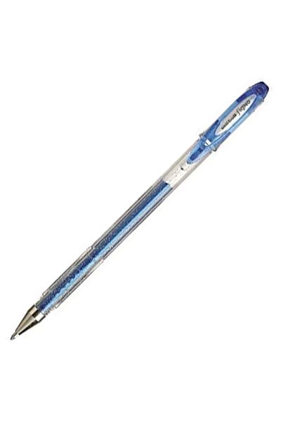 UNİ-BALL Sparkling Um-120sp 1.0 Signo Glitter Ballpoint Pen Blue