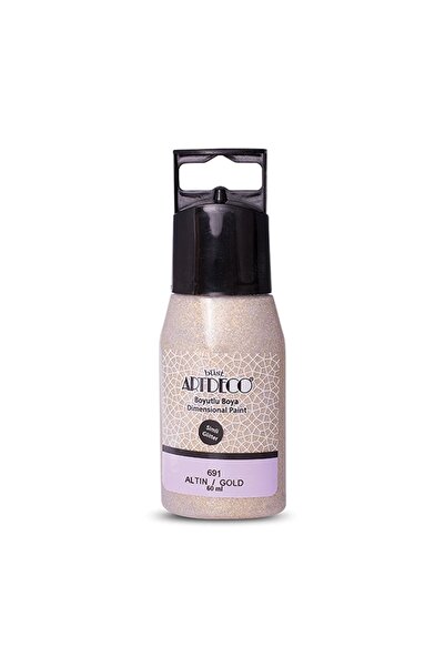 Artdeco Simli Boyutlu Boya 60 Ml Altın 691