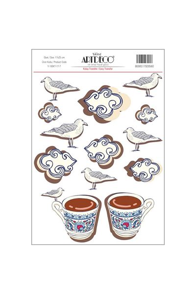 Artdeco Easy Transfer 17x25 cm Pattern No 7