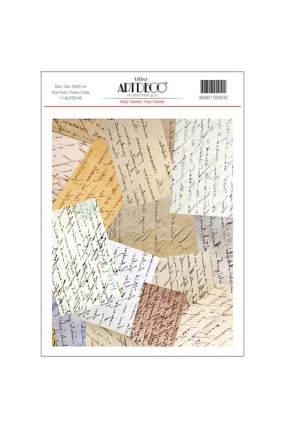 Artdeco Easy Transfer 25x35cm Pattern 40
