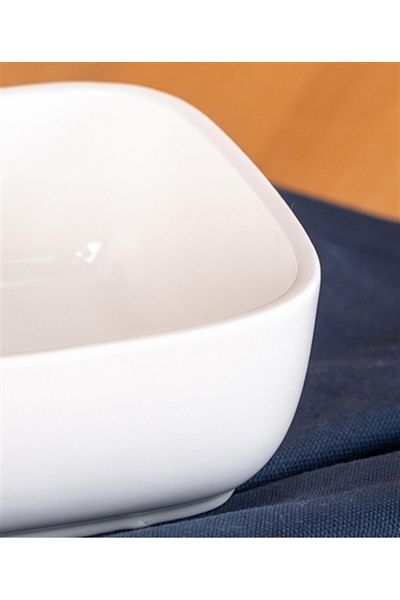 şirin eşyalarım Pure Royal Porcelain 6-Piece Square Bowl 11 cm