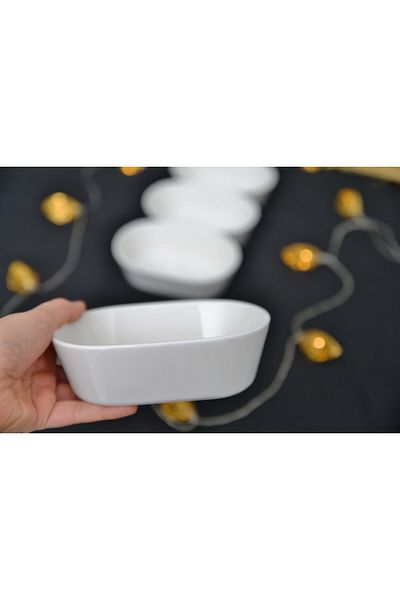 ACAR 6-Piece Porcelain Small Baton Bowl