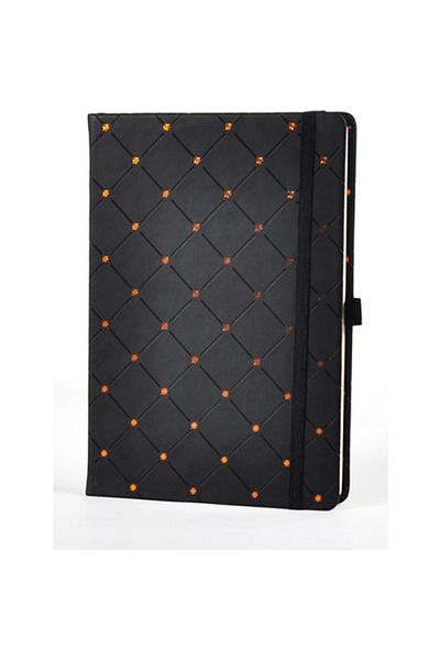 KESKİN COLOR Sharp 14x20 Sofia New Dotted Elastic Notepad Notebook 96 Yp