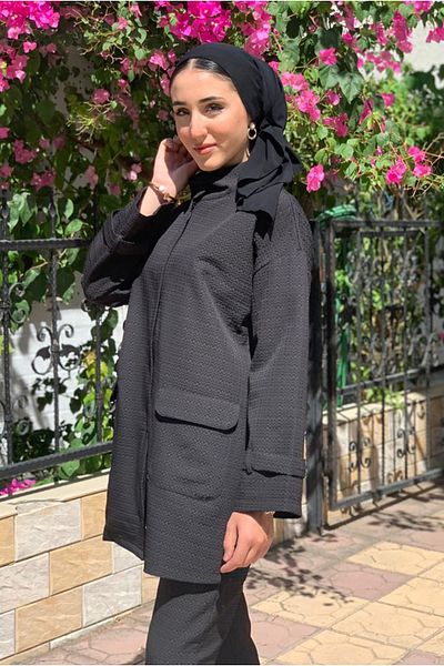 Moda Rosa 25K3282 - Black - Rosalie Waffle Set