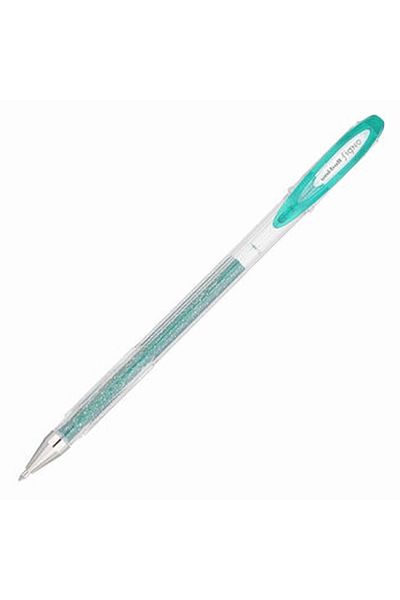 UNİ-BALL Uni Ball Sparkling Um-120sp 1.0 Signo Glitter Ballpoint Pen Green