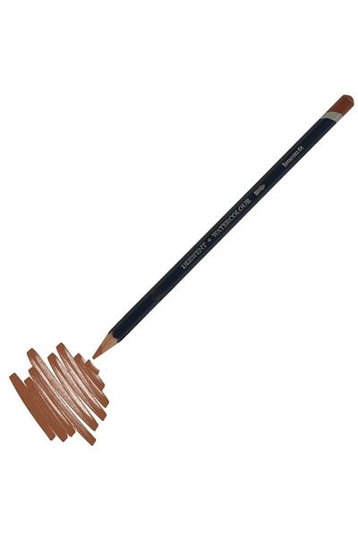 Derwent New Watercolor Pencil - Watercolor Pen - Terracota 64