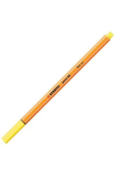 Stabilo Point 88 Fine 0.4 Lemon Yellow 88/24