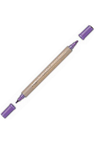Zig Zig Calligraphy Pen Metallic Purple