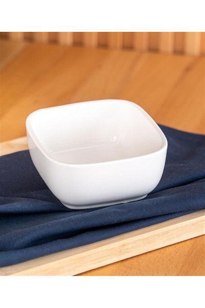 şirin eşyalarım Pure Royal Porcelain 6-Piece Square Bowl 11 cm