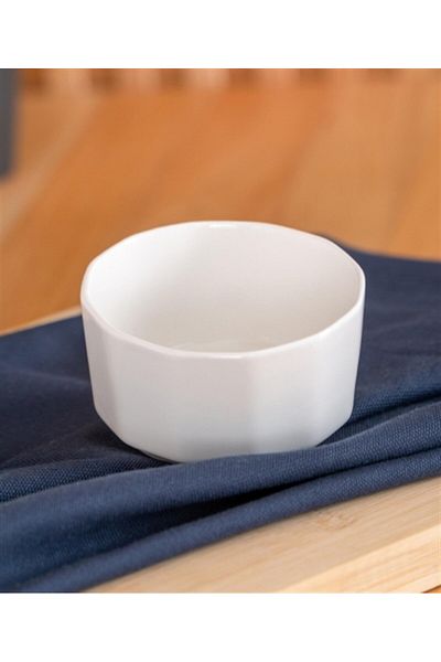 şirin eşyalarım Hexagon Art 6-Piece Porcelain Mini Bowl 7 cm