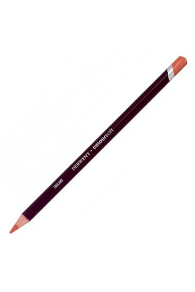 Derwent Coloursoft - Soft Curry Pen - Mid Terracotta C620