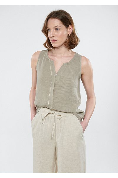 Mavi Halenka khaki na knoflíky 1210178-80697