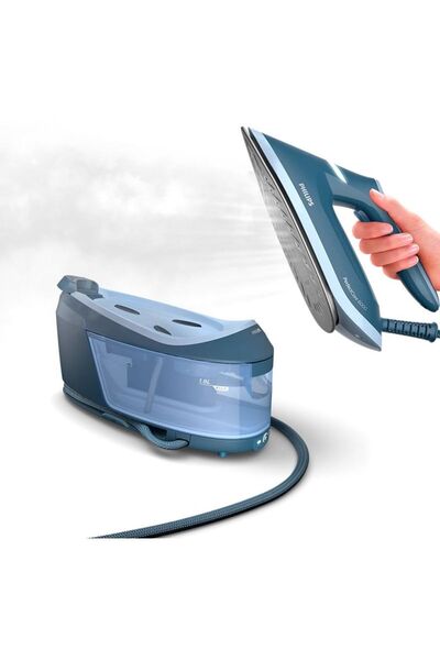 Philips PSG PerfectCare Buhar Kazanlı Ütü 6000 Serisi SteamGlide Taban, OptimalTEMP Teknolojisi, 1,8L