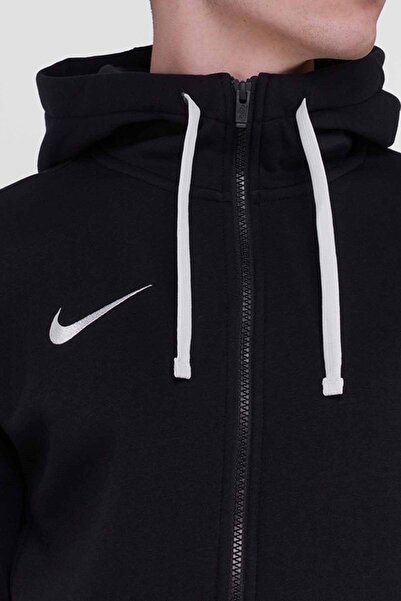 Nike M Flc Park20 Fz Hoodie Erkek Sweatshirt CW6887-010-Siyah