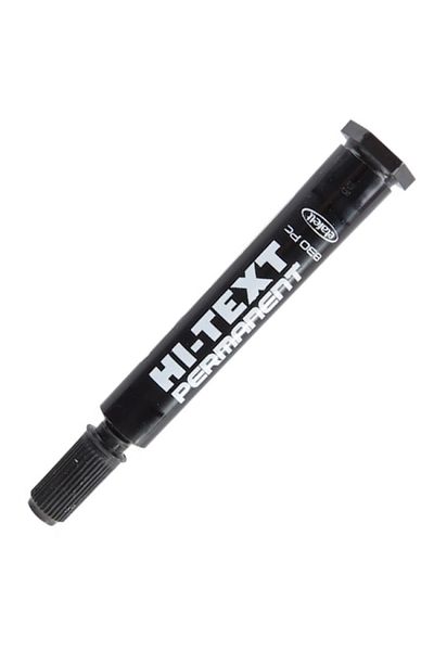 Noki Hi-text Chisel Tip Marker Black
