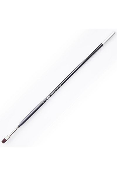Pebeo 200f/6 Synthetic Tip Handle Oil Acrylic Brush Black No:6