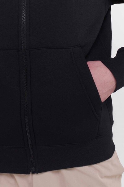 Nike M Flc Park20 Fz Hoodie Erkek Sweatshirt CW6887-010-Siyah