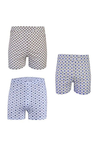 marufshop 3 ШТУКИ КНОПКИ ДЕТАЛЬНІ 100% БАВОВНА ПРЕДЗІРКА ЕМПІРЕ ЧОЛОВІЧІ БОКСЕРКИ