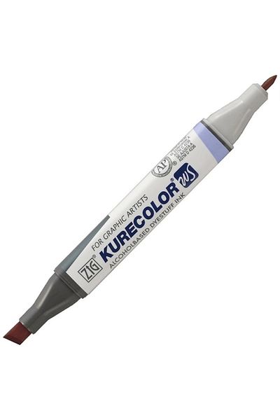 Zig Kurecolor Kc-3000 285 Twin S Marker Pen Blood Red